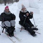 MIchelle and Colleen on sit sis at Winterpeg in 2022
